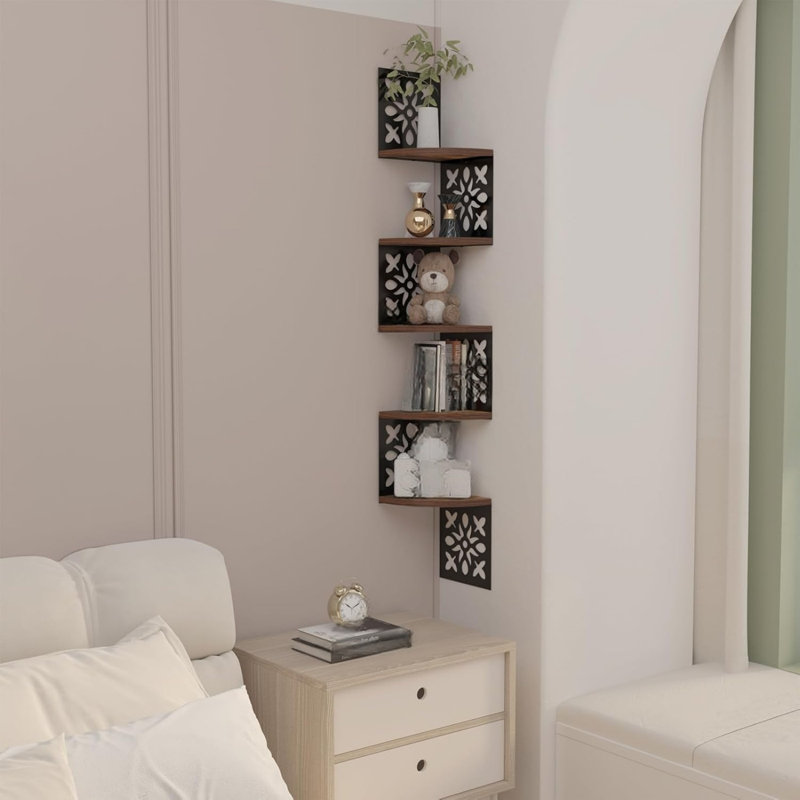 Iron Corner Shelf