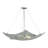 Metro Fusion 4 - Light Geometric Chandelier