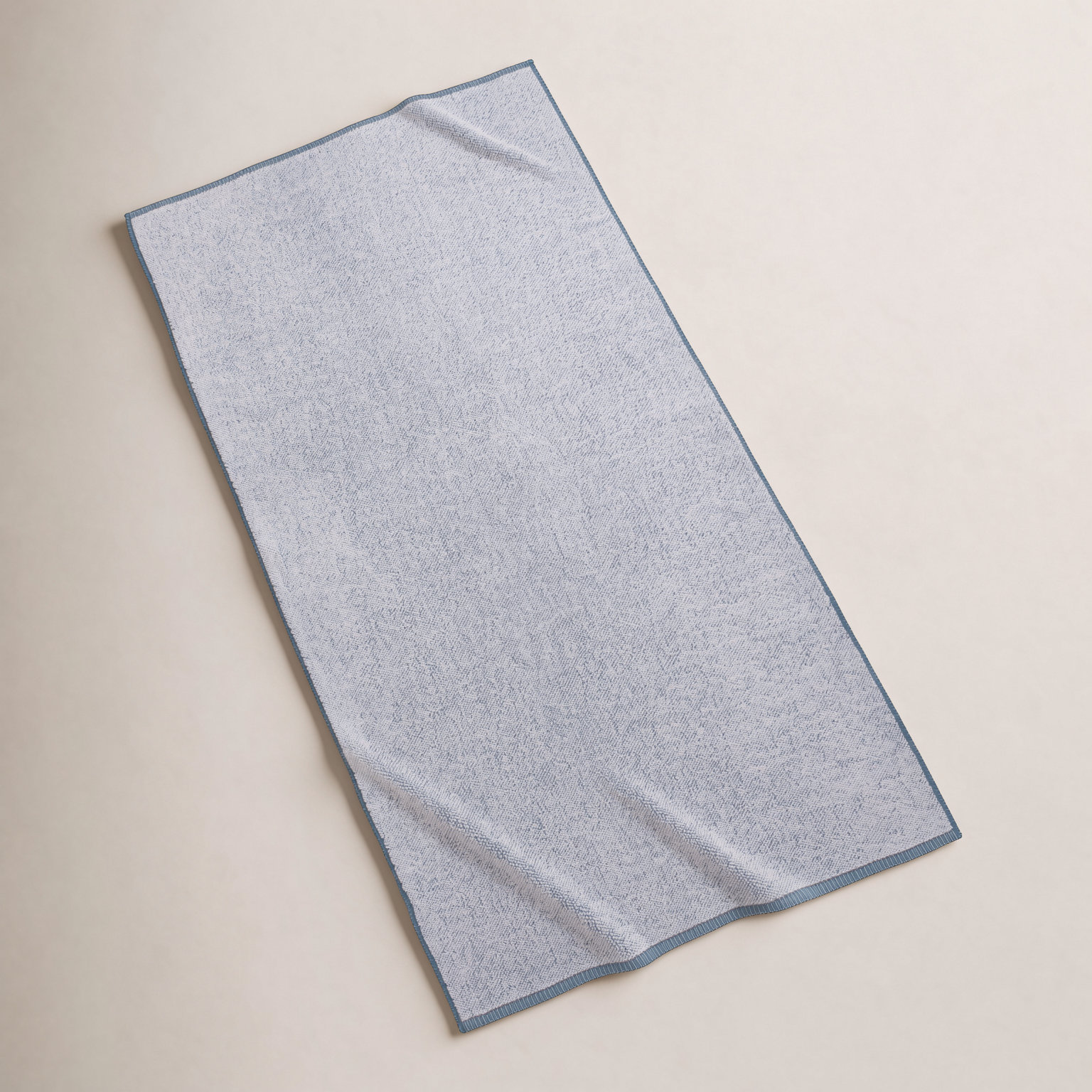 Rust Turkish Cotton Hand Towel, Sky Blue