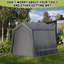 Outdoor Portable Metal Storage Shed-991768460