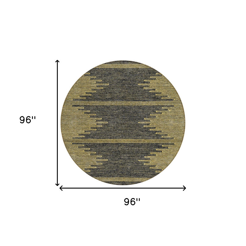 Tapis rond 8 po