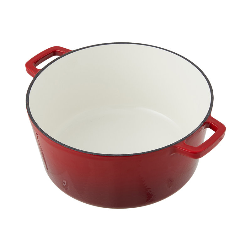4.5L Enameled Cast Iron Multi-Functional Dutch Oven