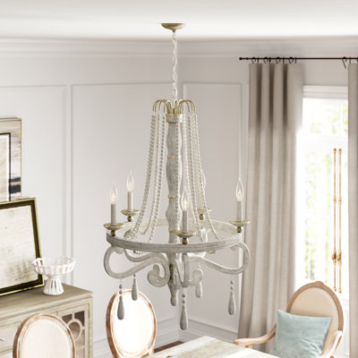 Oakley 5 - Light Dimmable Empire Chandelier
