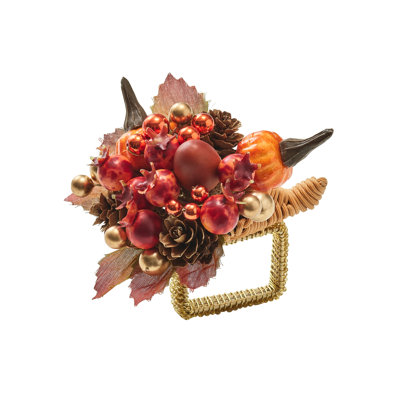 Cornucopia Napkin Ring