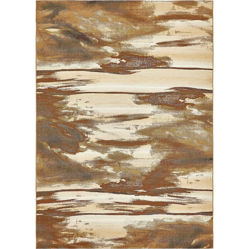 Tapis de véranda d'extérieur couleur bronze, Rectangle 8 p x 11 pi 4 po