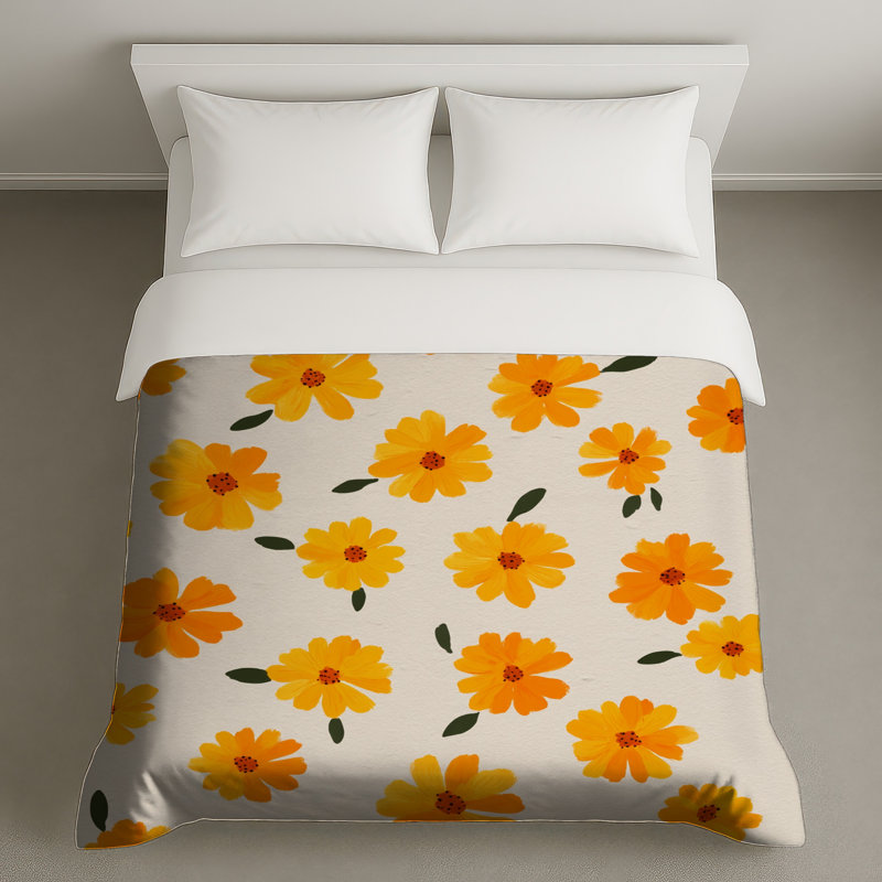 Housse de couette Floral Bedding Nature Boho Boho, Grand lit