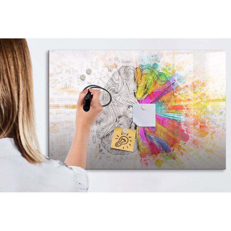 Magnetic Glass Dry Erase Board