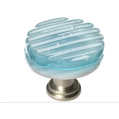 Texture Glass Mushroom Knob