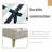Eriksay Low Profile Upholstered Platform Bed with Wingback Headboard-1681810088-1683457355
