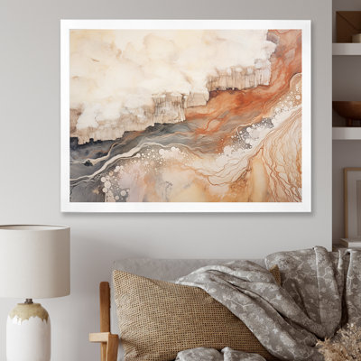 Minimalisme Geyser Landscape Tranquility I - Décoration murale Geyser