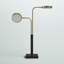 Lampe de bureau noire / laiton 25,25 po Abele
