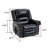 Vintage Power Leather Upholstered Recliner Chair with Lift Base and Massage Heating Function-2119091890