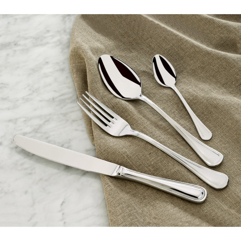 Amefa USA Corp Stainless Steel (18/0) Flatware Set - Service for 4