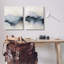 «Mysterious Abstract Obscure Watercolor», ensemble de 2 toiles murales par Kippi Leonard-75441381