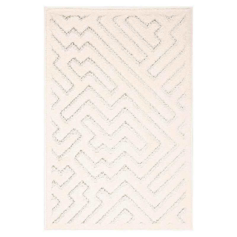 Geometric Shapes Area Rug, Rectangle 2' x 3'