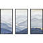 Blue Mountains - 3 pièces, reproduction encadrée sur toile-87730883