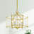 Djamshid Glass Semi Flush Mount-1465014874