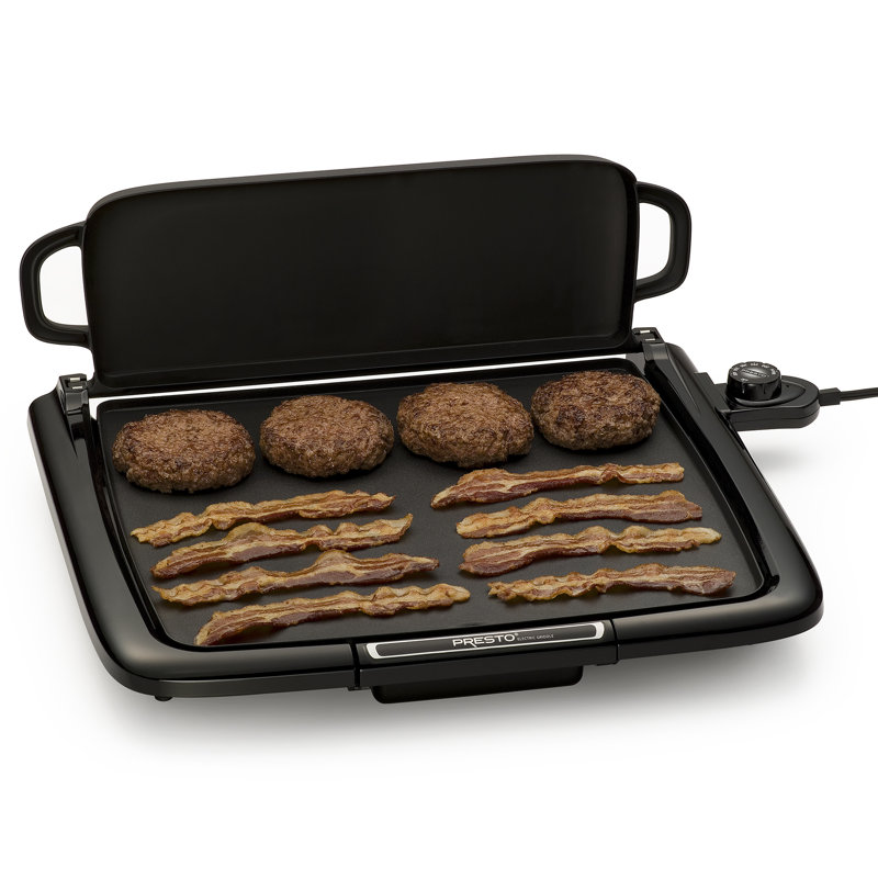 Presto Cool-Touch Electric Griddle With Warming Tray