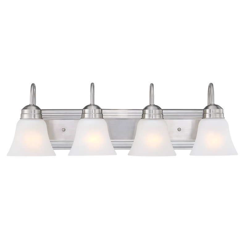Nasar 4 - Light Dimmable Vanity Light, Brushed Nickel
