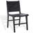 Yvona Woven Leather Dining Chair-1988868530