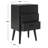 Stylish Coulanges Accent Chest – Classic Design Slate Grey Wood Frame 3 Drawers Storage for Any Room-301696385