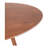 Round Dining Table with Solid Walnut Construction