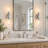 2-Lights Wall Sconce