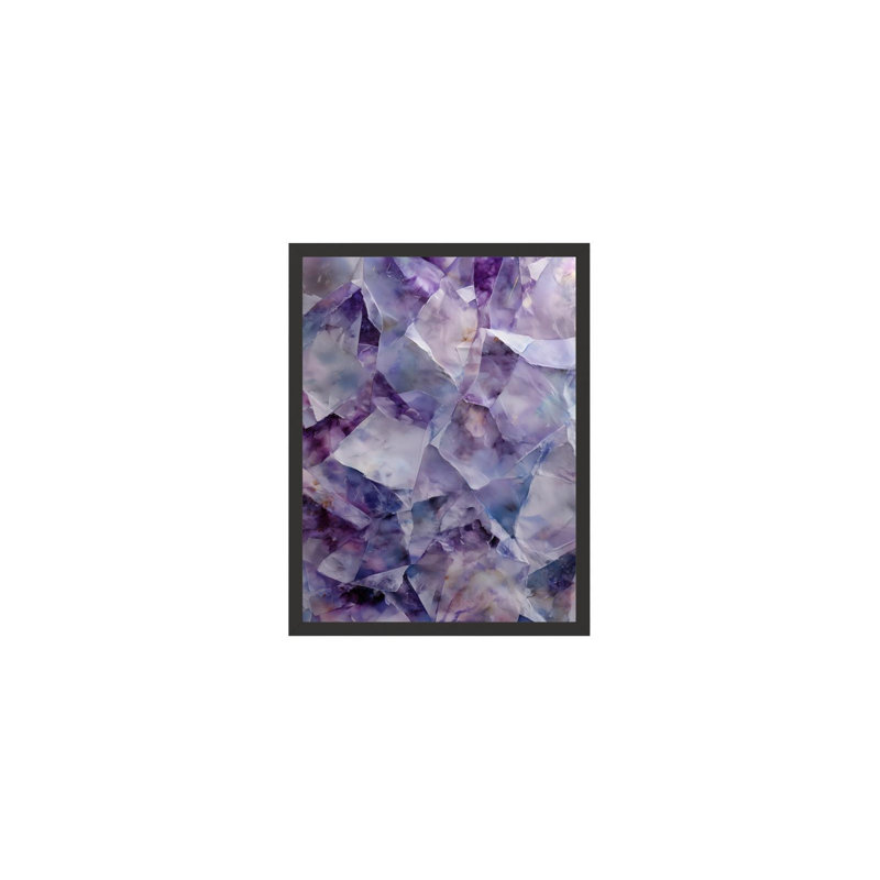 Amethyst Mirage, 22" H x 29" W