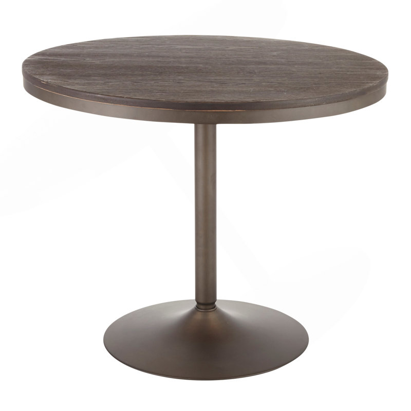Table de salle à manger Dakota, 29.75"H x 36"L x 36"W, Espresso, Espresso