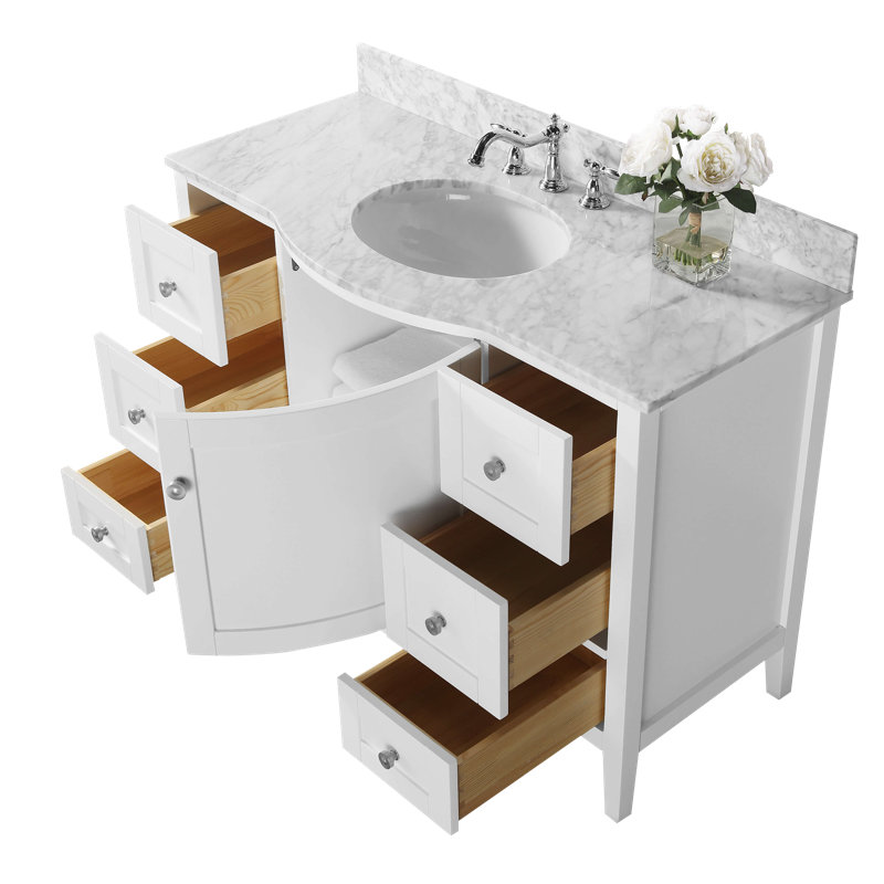 Lauren 48'' W Single Vanity, Nickel