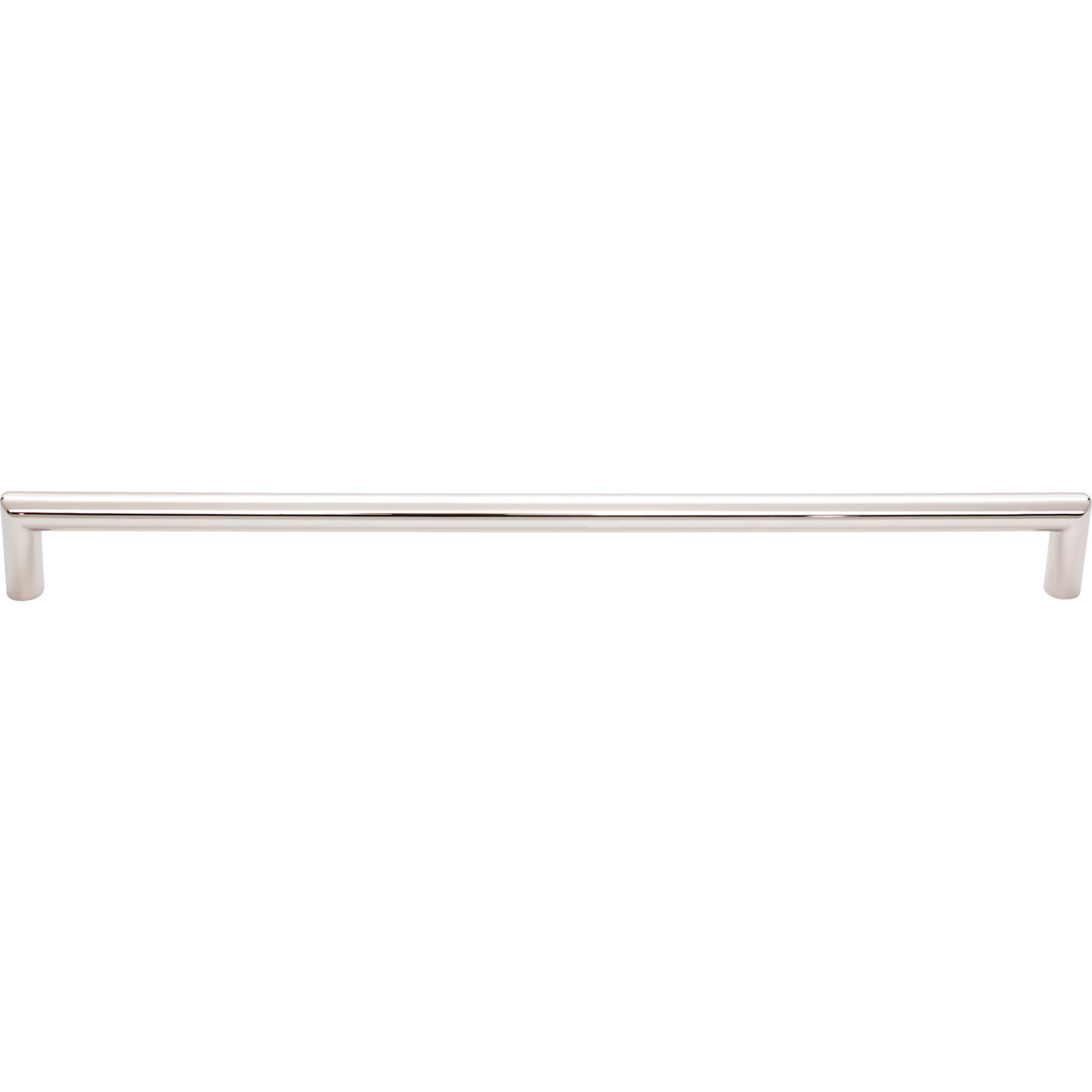 Kinney Bar Pull, Polished Nickel, 12" Center to Center
