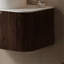 Armoire murale 30 po sans lavabo, avec tiroir, couleur grain de bois noyer foncé-1045104446