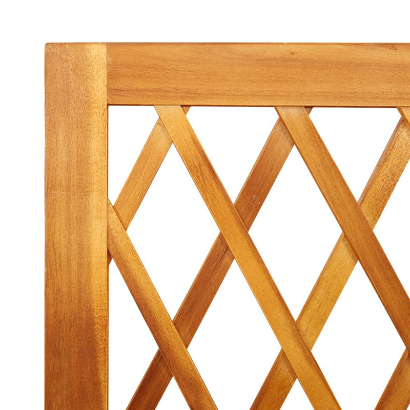 Jardinière en bois massif avec jardinière et jardinière, 21,7 po x 11,6 po x 52 po