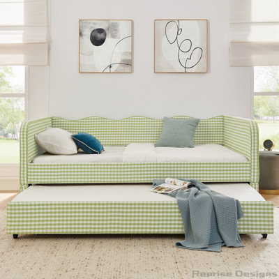 3-in-1 Convertible Sofa Bed with Pull-Out Trundle