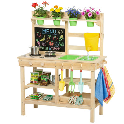 Outdoor Kids Kitchen Playset