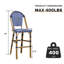 Tabouret de bar 30 po Varda-1056573657