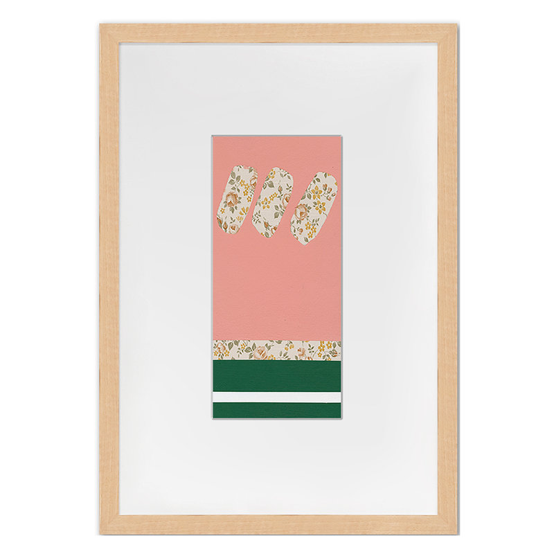 Elegant Alternatives 2 Print by Goderwis, Kyle, Maple Single Picture Framed, 20'' H x 14'' W