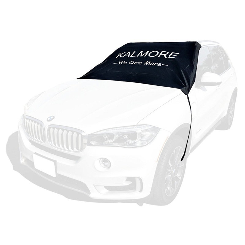 KALMORE Car Windshield Snow Cover Protects Windshield and Wipers from Snow, Ice and Frost, One Size Fits ALL Cars, SUVs, Trucks & Vans (70''x50'')