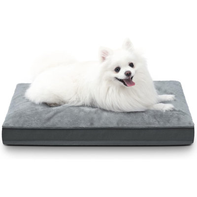 Dog Crate Bed Waterproof Deluxe Plush Dog Beds With Removable Washable Cover Anti-Slip Bottom Pet Sleeping Mattress For Large, Medium, Jumbo, Small Do -  Tucker Murphy Petâ¢, 665D33ACBCCB487C8384A4F324A53365