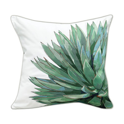 Green Agave Pillow