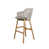 Taupe/Teak selected