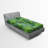 Microfiber Floral Fitted Sheet-105846528-42107615