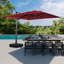 Naithan Lighted Cantilever Umbrella Included Base with Wheels-624467509-624467514