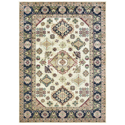 Hudson Oaks Viscose Oriental Indoor Rug