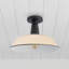 Plafonnier semi-encastré 1 lumière 14 po-1031106466