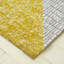 Larsson Geo Machine Woven Yellow/White/Black Rug-67405521