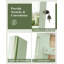 Swivel Jewelry Armoire with Full Length Mirror, Rear Storage Shelves, Lockable and 3-Color Lights-1321061085
