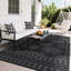 Tapis d'extérieur imperméable réversible en plastique de paille 8 x 10 po Boho-633778573-633778574