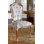 Upholstered Side Chair in White