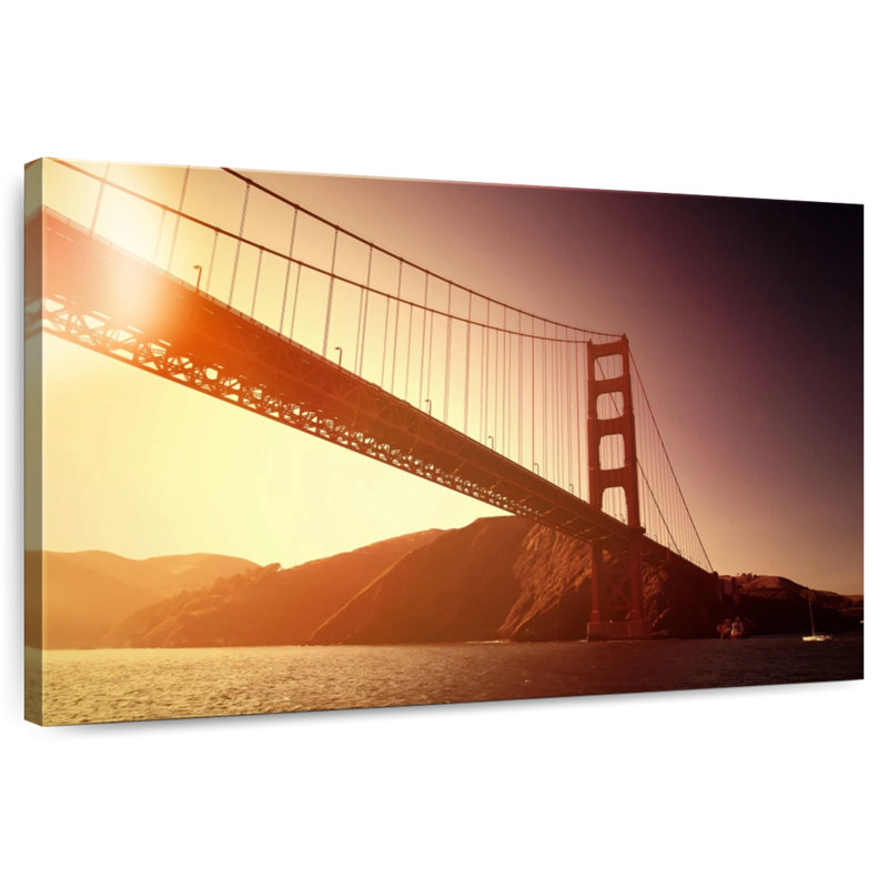 Lilie séduisante Golden Gate Bridge, H 16 po x l 24 po
